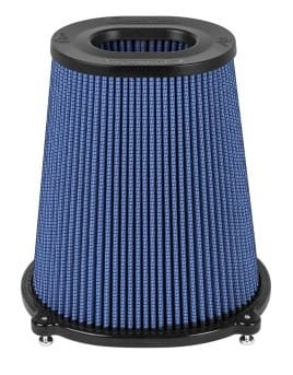 afe quantum pro-5 r air filter inverted top - 5.5inx4.25in flange x 9in height - oiled p5r 23-91133 - image