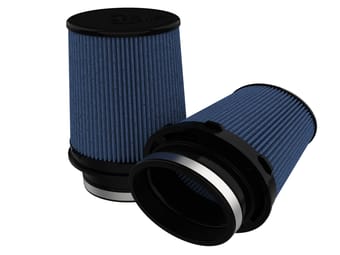 afe black series replacement filter w/ pro 5r media 4-1/2x3in f x 6x5in b x 5x3-3/4 tx7in h - (pair) 24-90111-ma - image