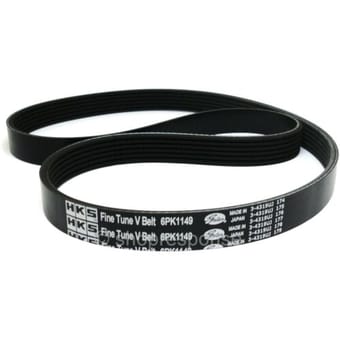 hks fine tune v-belt 6pk1149 toyota gr supra 3.0 24996-ak051 - image