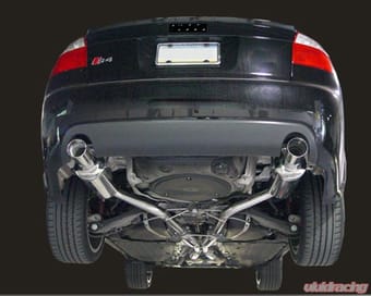 awe tuning 04-05 audi b6 s4 track edition exhaust - diamond black tips 3020-33016 - image