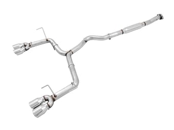 awe tuning 11-21 subaru wrx/sti va/gv sedan track edition exhaust - chrome silver tips (102mm) 3020-42058 - image