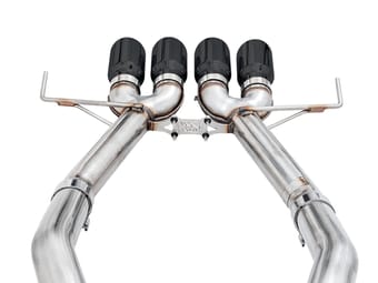 awe tuning 14-19 chevy corvette c7 z06/zr1 (w/o afm) track edition axle-back exhaust w/black tips 3020-43081 - image
