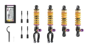 kw coilover kit v5 2014+ lamborghini huracan (incl spyder) w/ noselift / w/ elec. dampers 30911008 - image