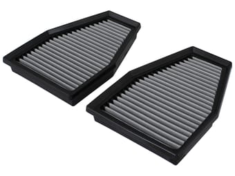 afe magnum flow oe replacement air filter pro dry s 12-15 porsche 911 (991) h6 3.4l/3.8l 31-10242 - image