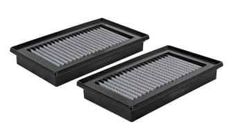 afe magnum flow pro dry s oe replacement filter (pair) 14-19 infiniti q50 v6 3.5l/3.7l 31-10273-ma - image