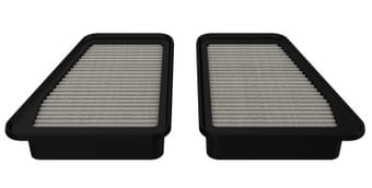 afe 18-21 kia stinger v6-3.3l (tt) magnum flow oe replacement air filter w/ pro dry s media 31-10317 - image