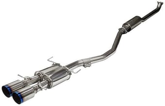hks hi-power muffler for honda civic si coupe (fc3) 31006-bh001 - image