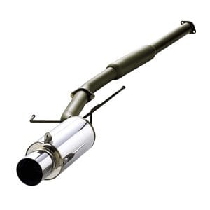 hks 03-06 mitsubishi lancer evo hi-power exhaust full stainless steel 30th anniverary edition 31006-bm001 - image