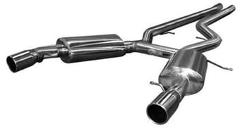 hks 07-09 bmw 338i coupe only legamax hi-power dual sos304 ss tip exhaust 31013-be001 - image