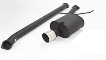 hks 03-06 mitsubishi lancer evo 8/9 sport cat-back exhaust 31013-bm001 - image