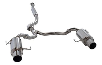 hks silent hi-power bl5 ej20 turbo (rear + center) 31019-af021 - image