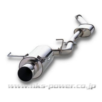 hks mitsubishi lancer evo9 silent hi-power ct9a 4g63 exhaust **special order check pricing**(6-8 weeks) 31019-am008 - image