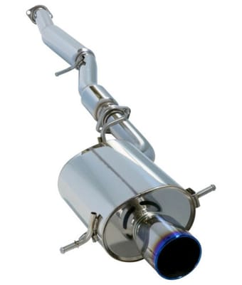 hks super turbo muffler subaru wrx sti gdb(e-g) 31029-af001 - image