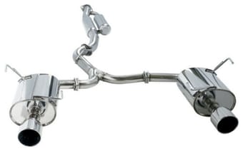 hks super turbo muffler vab subaru wrx sti ej20 31029-af011 - image