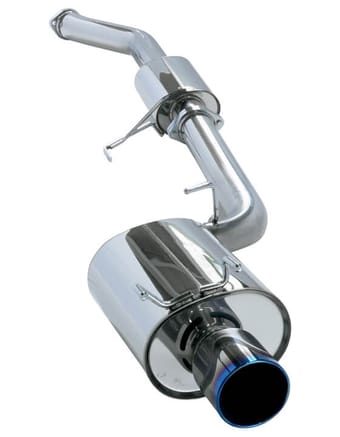 hks super turbo muffler nissan skyline gtr bnr32 rb26dett 31029-an001 - image