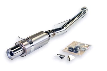 hks 93-98 toyota supra hi power titanium racing exhaust 3108-rt001 - image
