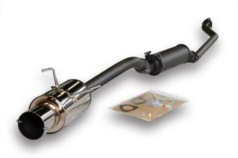 hks 02-03 acura rsx base (non s) hi power exaust w/ silencer 32003-bh002 - image