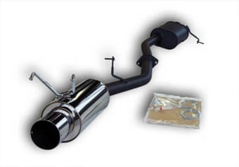 hks 89-94 nissan 240sx s13 hi power catback exhaust 32003-kn002 - image