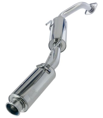 hks silent hi-power muffler march nismo k13 32016-an016 - image
