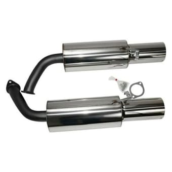 hks 98-05 lexus gs300 hi-power exhaust (dual rear sections) 3203-ex003 - image