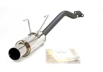 hks 01-03 honda civic ex/dx/lx hi-power exhaust (rear section) 3203-ex025 - image