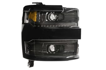 morimoto xb led headlights: chevrolet silverado hd (15-19) (pair / asm) lf541 - image