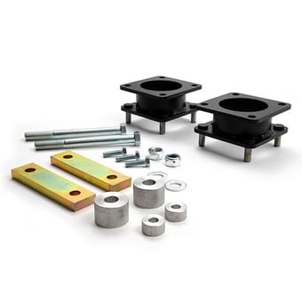belltech 07-20 toyota tundra 4wd 2.5in front lifting strut spacer 34950 - image