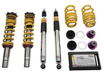 kw coilover kit v3 kw coilover kit v3 2018+ audi s5 (b9) coupe w/o electronic dampers (48.5mm) 352100bs - image
