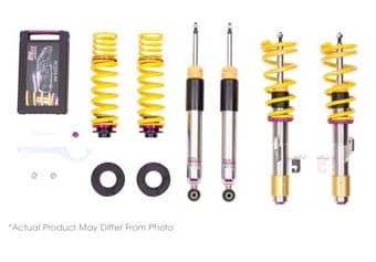 kw coilover kit v3 2022+ audi s3 (gy) sedan w/ electronic dampers 352100dm - image