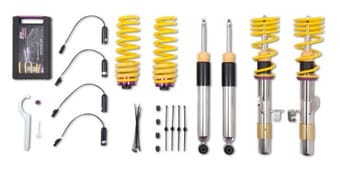 kw coilover kit v3 bmw 12+ 3 series 4cyl f30 equipped w/edc 3522000e - image