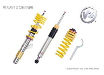 kw coilover kit v3 14+ bmw 3series f31 328i xdrive sports wagon w/ edc 3522000l - image