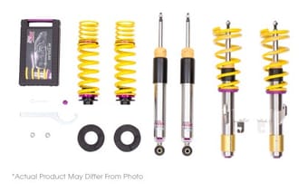 kw coilover kit v3 bmw 3-series f30/ 4-series f32/ awd w/ edc 3522000t - image