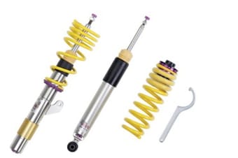 kw coilover kit v3 bmw 17+ bmw 5 series sedan 4wd w/ electronic dampers 352200bz - image