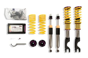 kw coilover kit v3 mercedes c class (w205) coupe / sedan 4matic (awd) w/o edc 35225086 - image
