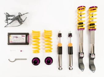 kw coilover kit v3 2016+ mercedes-benz glc300 / 2017+ glc43 amg 35225096 - image