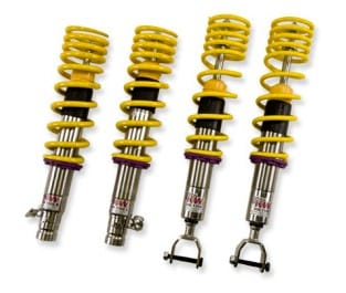 kw coilover kit v3 honda civic; coupe hatchback sedanw/ rear lower fork mounts 35250002 - image