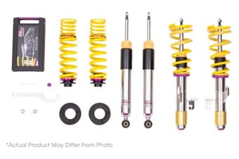kw coilover kit v3 honda civic; coupe hatchback sedanw/ rear lower fork mounts 35250003 - image