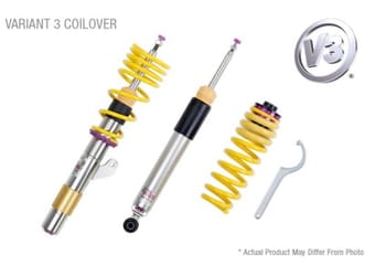 kw coilover kit v3 chevrolet corvette (c6) z06+zr1; w/ electronic shock control 35261023 - image