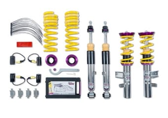 kw coilover kit v3 2018+ kia stinger awd w/ electronic dampers 35268006 - image