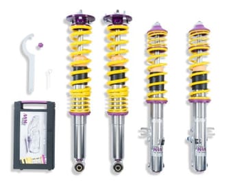 kw coilover kit v3 porsche 911 (964) carrera 2; incl. convertible + targa 35271018 - image