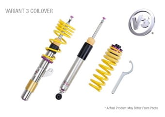 kw coilover kit v3 porsche cayenne (9pa) incl. cayenne s w/ pasm (must deactivate pasm) 35271030 - image