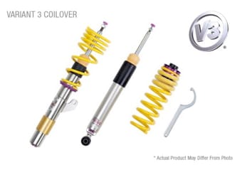 kw coilover kit v3 vw passat (3c/b6/b7) wagon; 2wd + syncro 4wd; all engines w/o dcc 35280087 - image