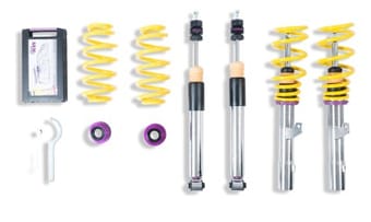 kw coilover kit v3 2018+ vw tiguan (mqb) fwd/awd w/o electronic dampers 352800bb - image