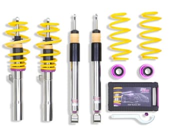 kw coilover kit v3 audi tt (8j) coupe; fwd; all engines; w/o magnetic ride 35281030 - image