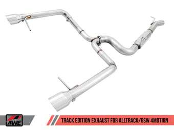awe tuning 17-19 volkswagen alltrack 1.8l turbo w/ 4motion touring to track conversion kit 3820-11024 - image