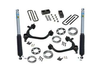 superlift 19-20 chevy silverado 1500 (new body) 3in gm lift kit 2wd and 4wd w/ bilstein shocks 3900b - image