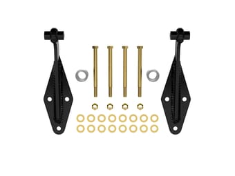 icon 1999-2004 ford f-250/f-350 super duty, front, dual shock mount kit 39010 - image