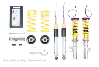 kw coilover kit ddc plug & play for bmw 3 series f30 320i 328i 328d awd w/edc incl. edc delete unit 39020028 - image