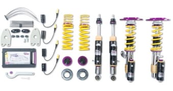 kw coilover kit v4 2015 bmw m3 (f80) / m4 (f82) w/ electronic suspension 3a7200ap - image