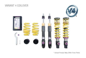 kw coilover kit v4 2018+ bmw m2 competition f87 coupe w/o edc 3a7200bh - image